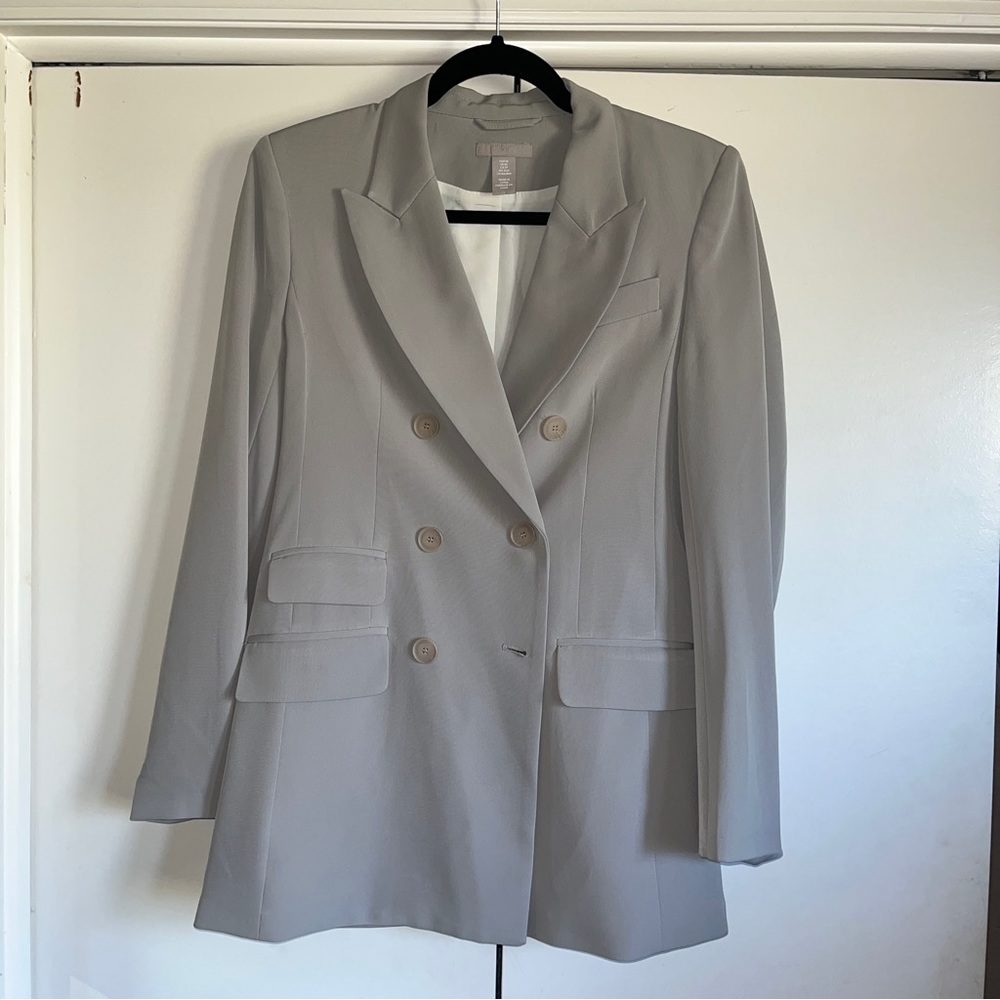 H&M Double Breasted Blazer
